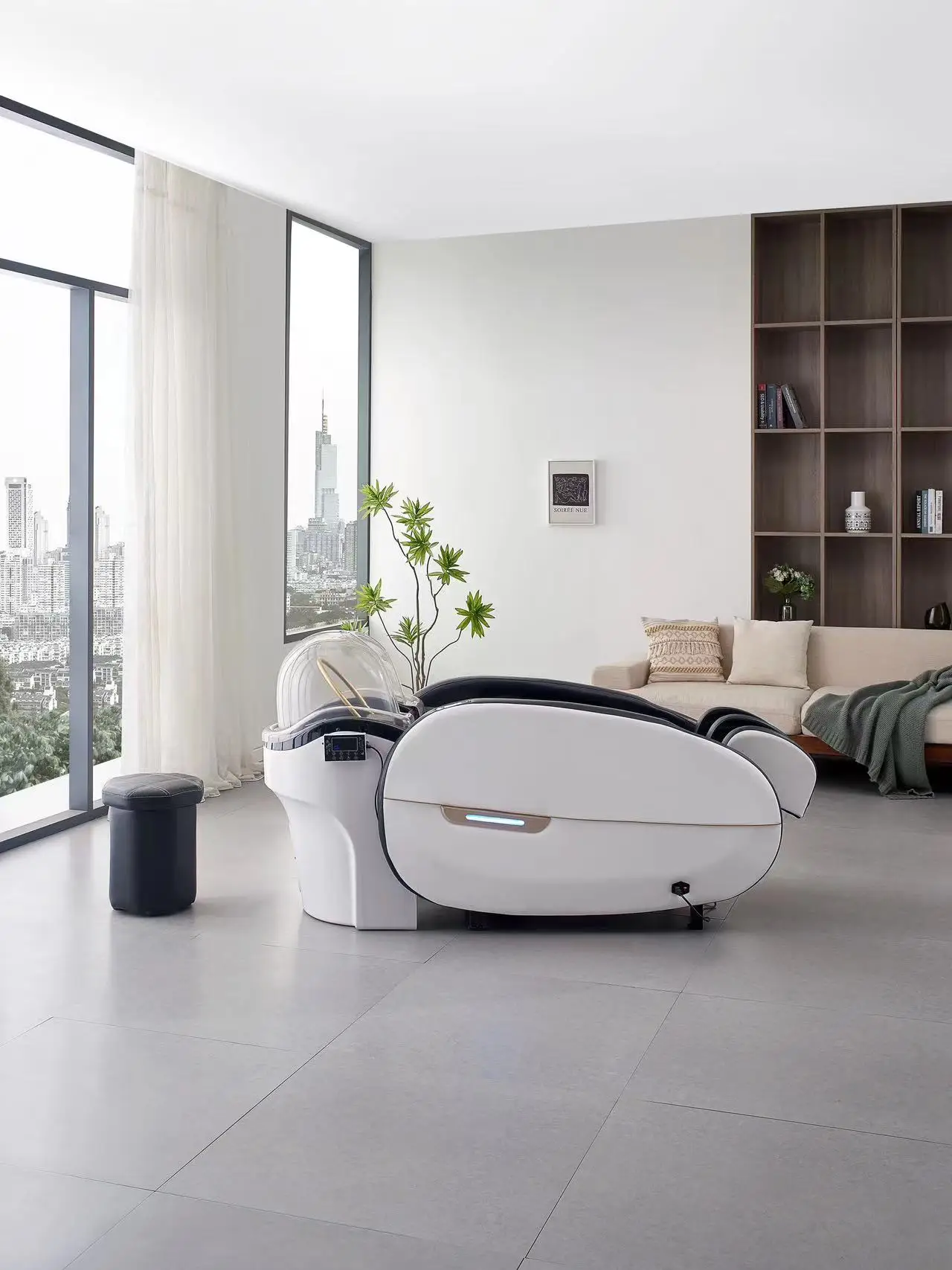 

Electric Massage Shampoo Bed | High-end Hairdressing Salon Commercial Furniture | Professional Hair Wash Bed for Premium Salon