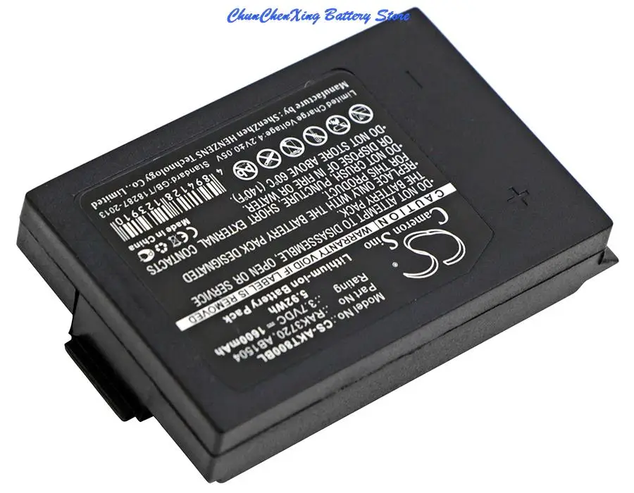 Cameron Sino 1600mAh Battery RAK3720 for Akerstroms Jupiter/Mercury 10b/10bd, 8b, 12b/12bd,