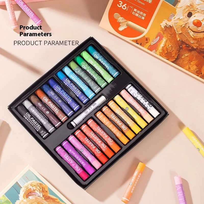 

Профессиональные мягкие масляные мелки, палочка для рисования, шелковистое сильное покрытие, студенческая живопись, товары для рукоделия, нежная текстура, укладка цвета