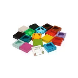 Rainbow Pig MOC Particles 3070 30039 Tile 1x1 High-Tech Changeover Catch Building Blocks Parts DIY Educational Tech Parts Toys