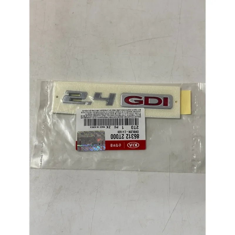 for South Korea Imported 2.4GDI Rear Displacement Word Label Car Logo Brand New Unopened