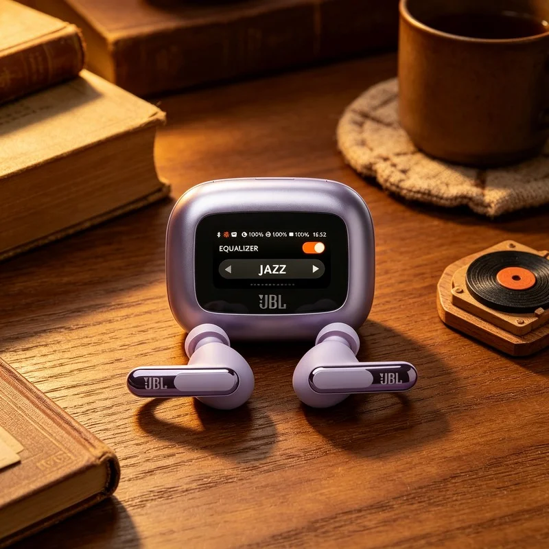 JBL LIVE BEAM3 Wireless Earbuds for Work and Remote Meetings