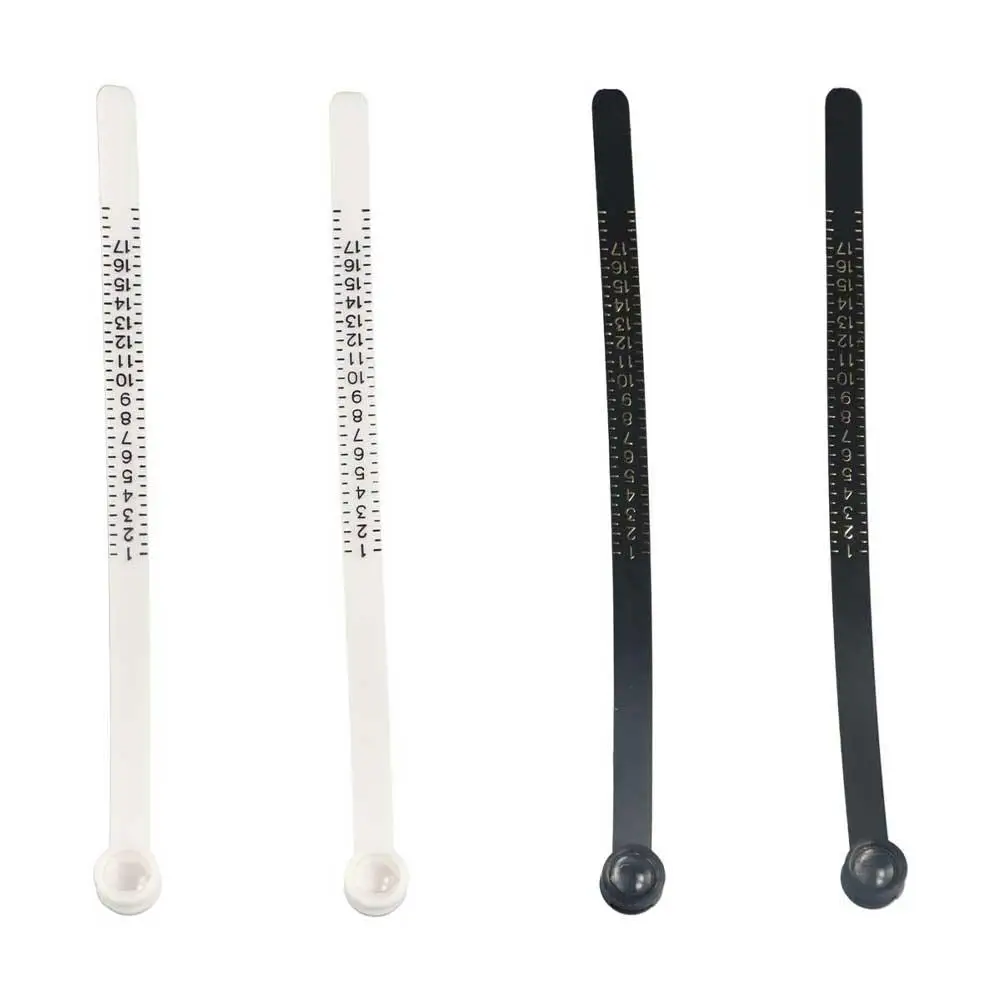 Ring Sizing Tool Finger Size Tester UK/US/EU Size With Magnifier Finger Gauge Measurement Belt Ring Sizer Finger Size Coil