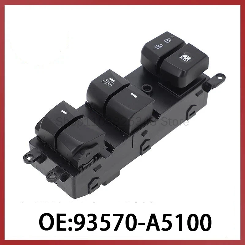 Suitable for Elantra Overseas Low End I30 Left Front Car Window Glass Regulator Switch 93570-A5100