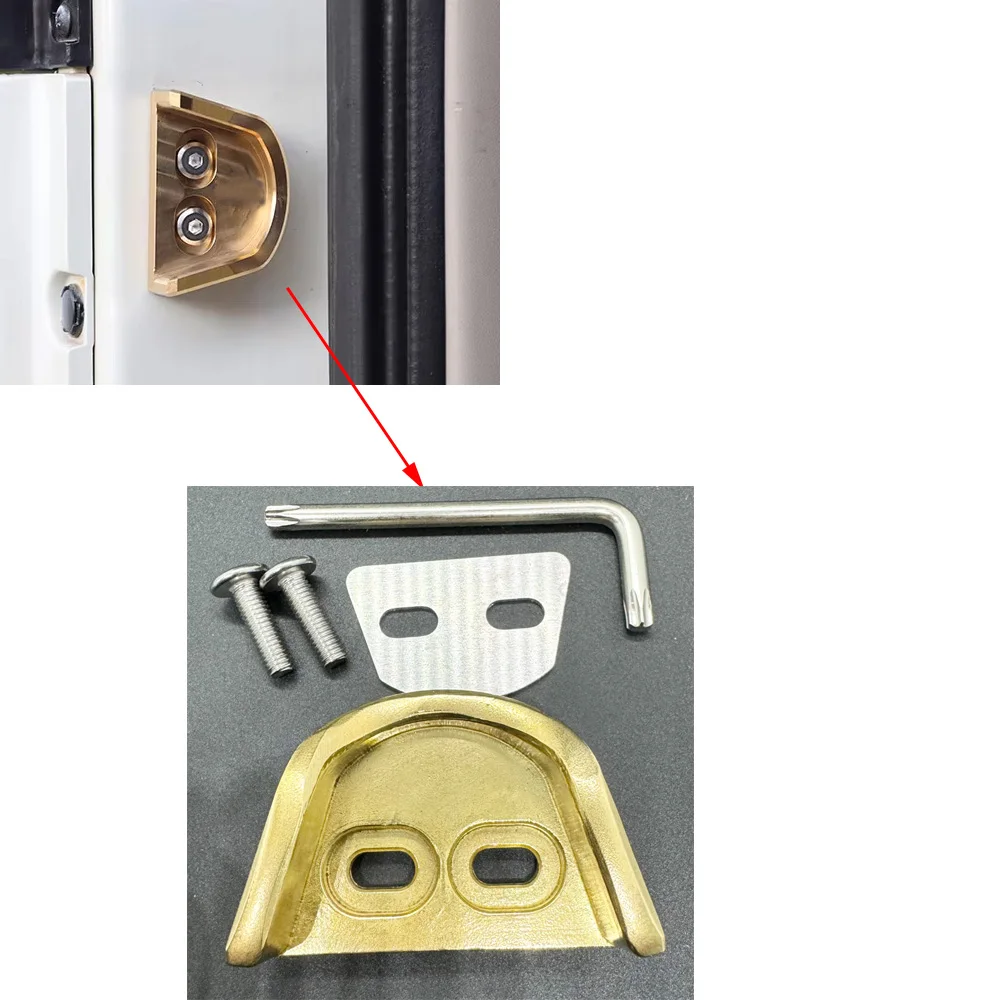 Door Buffer Bump Stopper Fit For Mitsubishi Pajero V97 V93 V87 V73 Modification Tailgate Limiting Solve Abnormal Noise