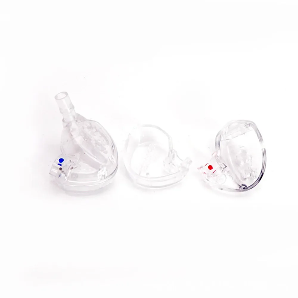 1 DIY Sửa Chữa Tai Nghe Chụp Tai Nhà Ở Quả Đạn Pháo Cho Shure SE535 Nhựa Chất Lượng Cao Bền Thay Thế Trong Suốt Bao