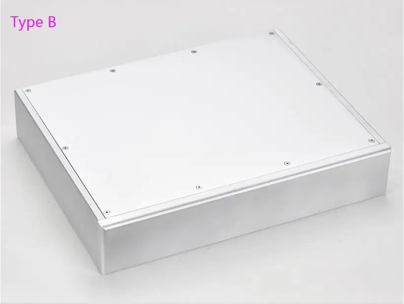 جديد 3206 الفضة الألومنيوم DAC الهيكل لتقوم بها بنفسك فك الضميمة hifi