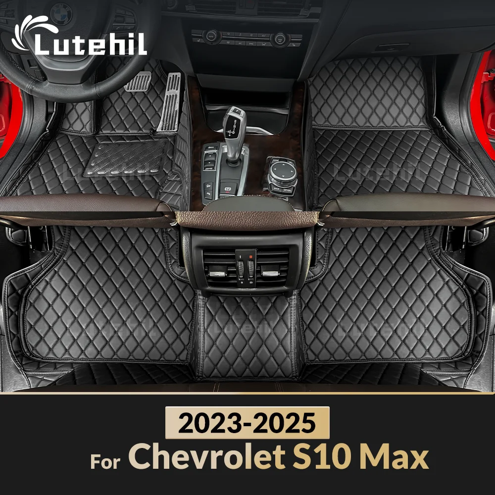 

For Chevrolet S10 Max 2023 2024 2025 Custom Car Floor Mats Carpet Cover Interior Details Accessories Protective Pad Parts