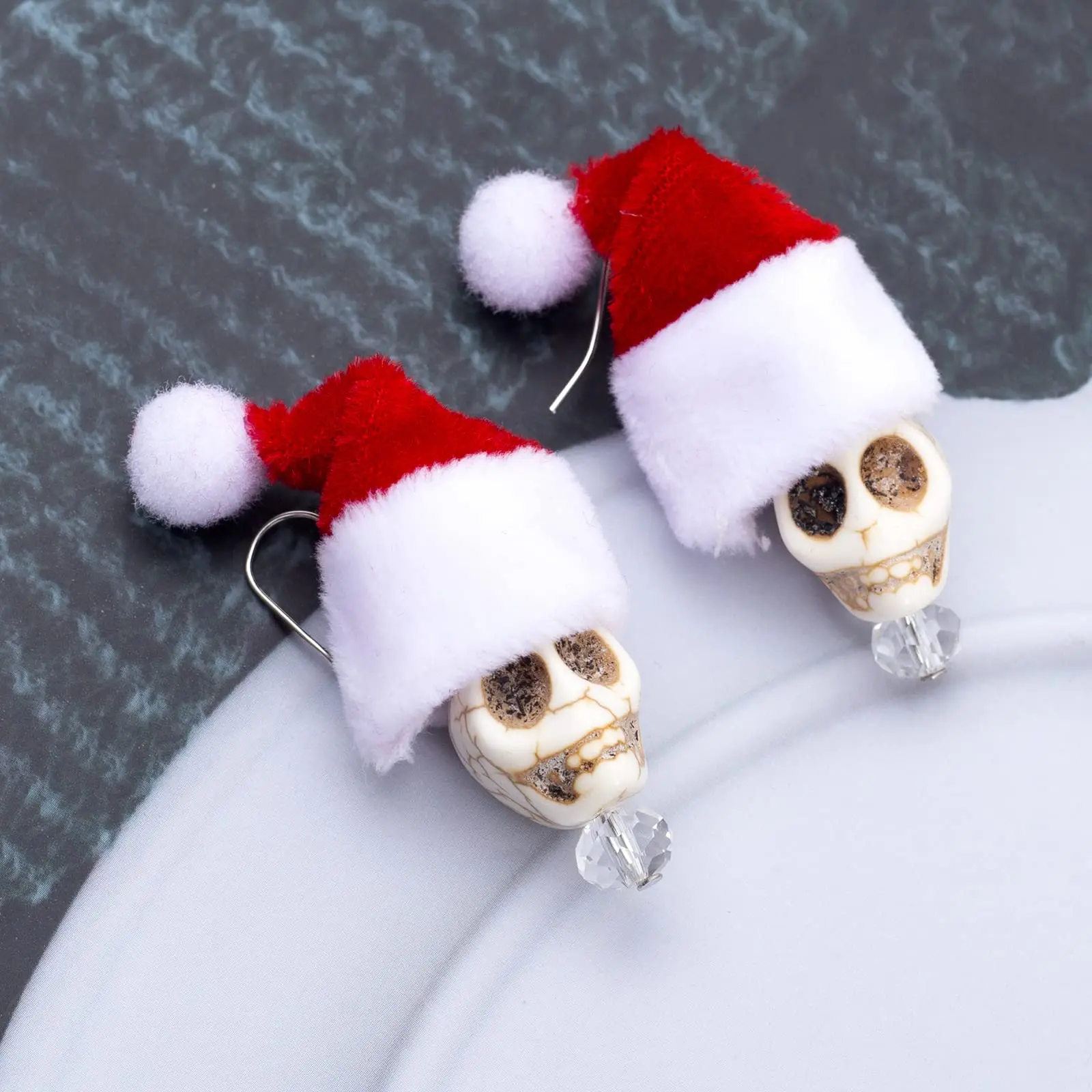 Skull Punk Unisex Earrings Christmas Halloween Earrings Gothic earrings