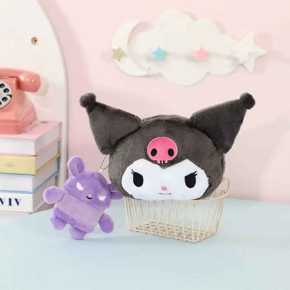 Kawaii Sanrio Anime Hobby My Melody Kuromi Hello Kitty Cartoon Pluszowa kosmetyczka Przenośny portfel na monety Prezent urodzinowy