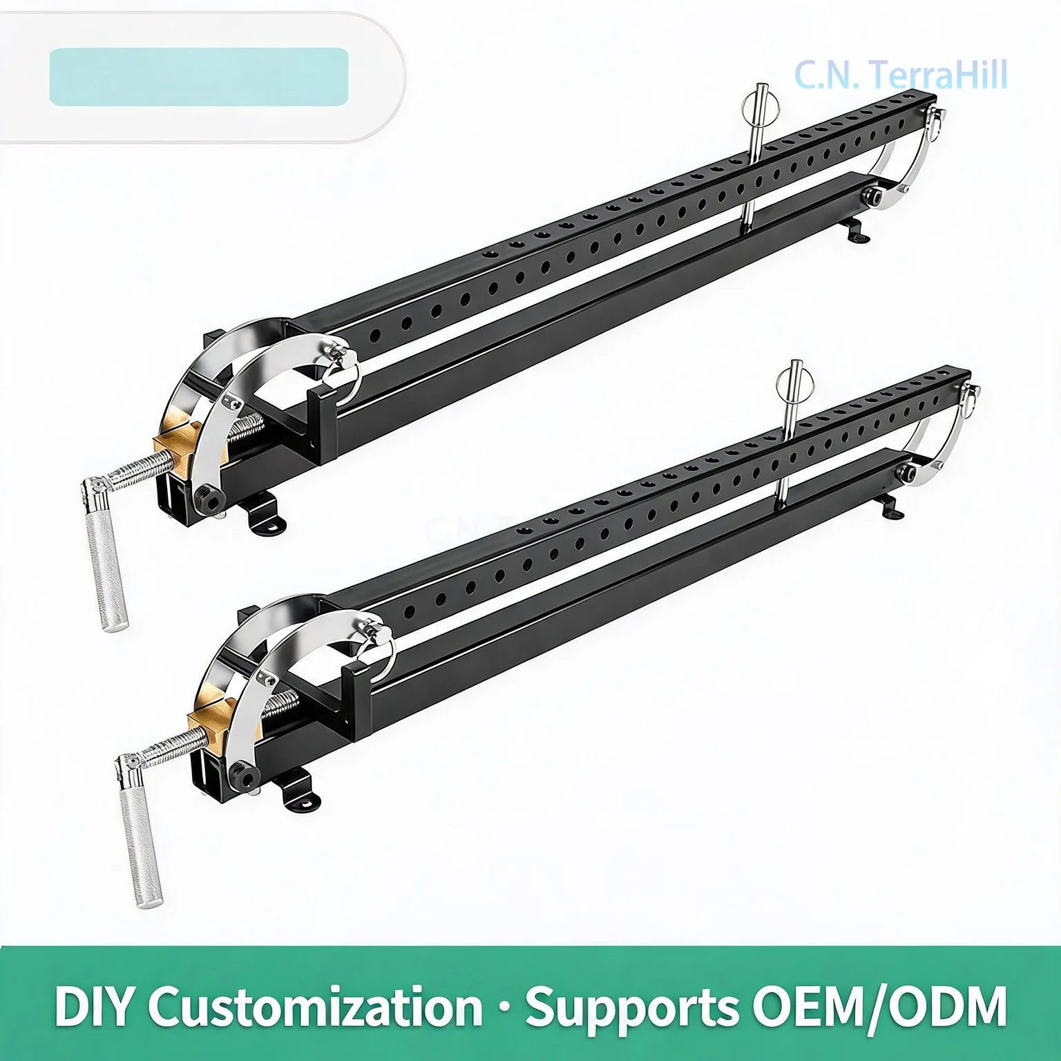 Wood Panel Clamp 2-Pack, Adjustable Board Clamp for Woodworking, Tabletop Alignment Tool for Splice Panels