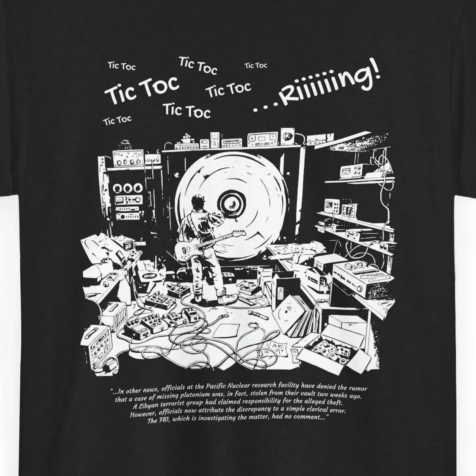 T shirt Marty McFly in front of the amplifier by Back to Future 100 cotton sizes S XL vintage Washed Comfortable Stylish