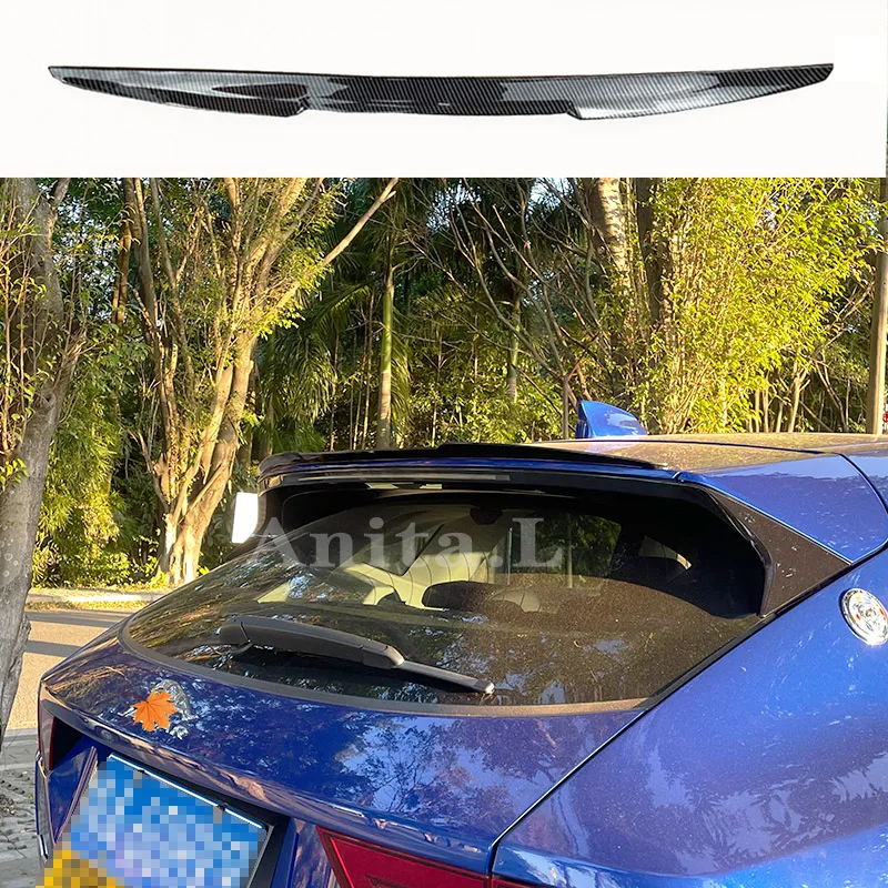 

For Jaguar E-pace E pace F-PACE Universal Type Rear Roof Spoiler SUV Hatchback M4 Style Spoiler PU Plastic Car Trunk Tail Wing