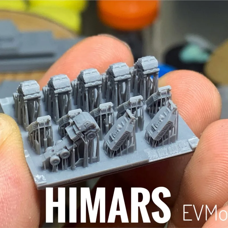 1/700 HIMARS Mobility Rocket System 1 Set Of 6 Vehicles Toy Resin 3D Printed Model Hobby