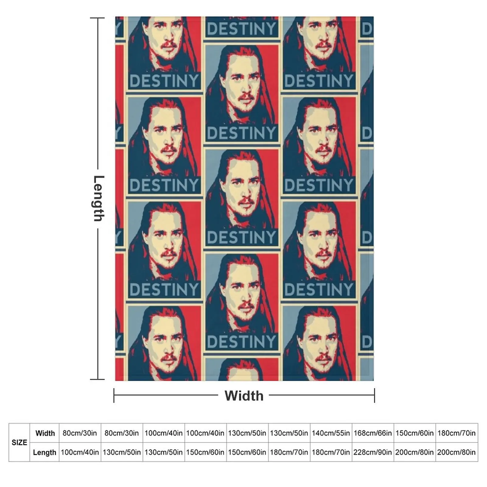 Uhtred_s Destiny Throw Blanket couch cozy soft plush fuzzy picnic outdoor blanket