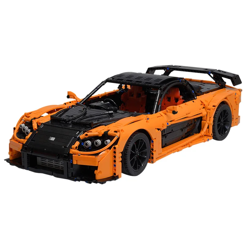 MOC High-tech Racing Car Speed Sportcar Supercar Racing Car Building Blocks Vehicle Truck Bricks Model Toys Kids Gift