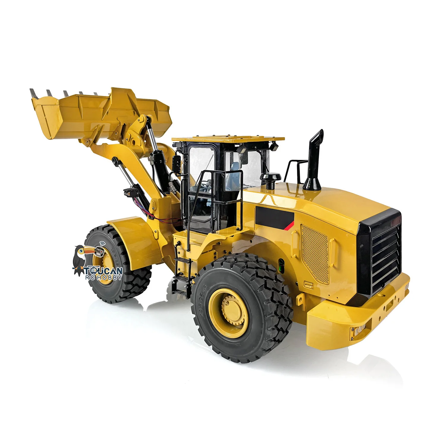 DIM 950 메탈 1/12 유압식 RC 로더 RTR 자동차 트럭 조립 완료 도색 모델 ESC 모터 서보 배터리 충전기 리모컨