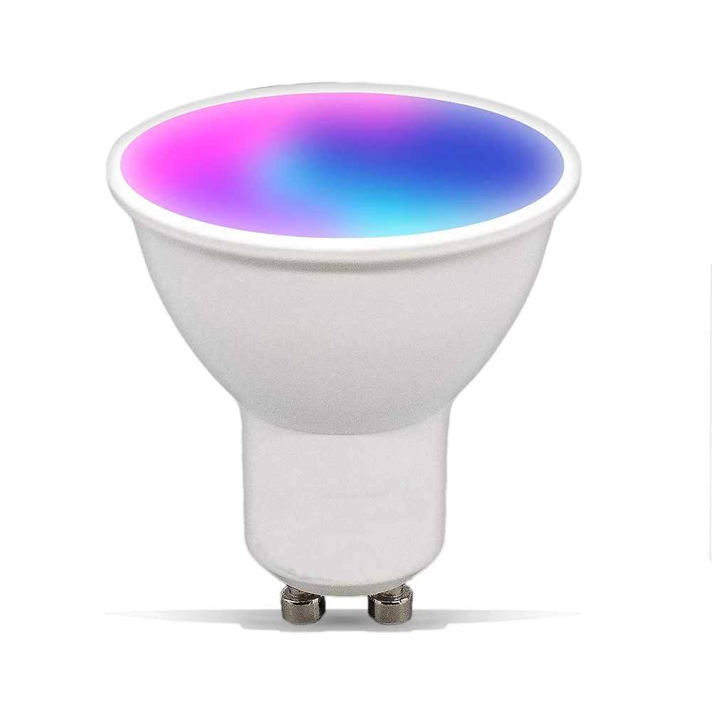 IoTorero hecho para ESPHome 2 PACK GU10 RGBCCT bombilla LED funciona con asistente doméstico