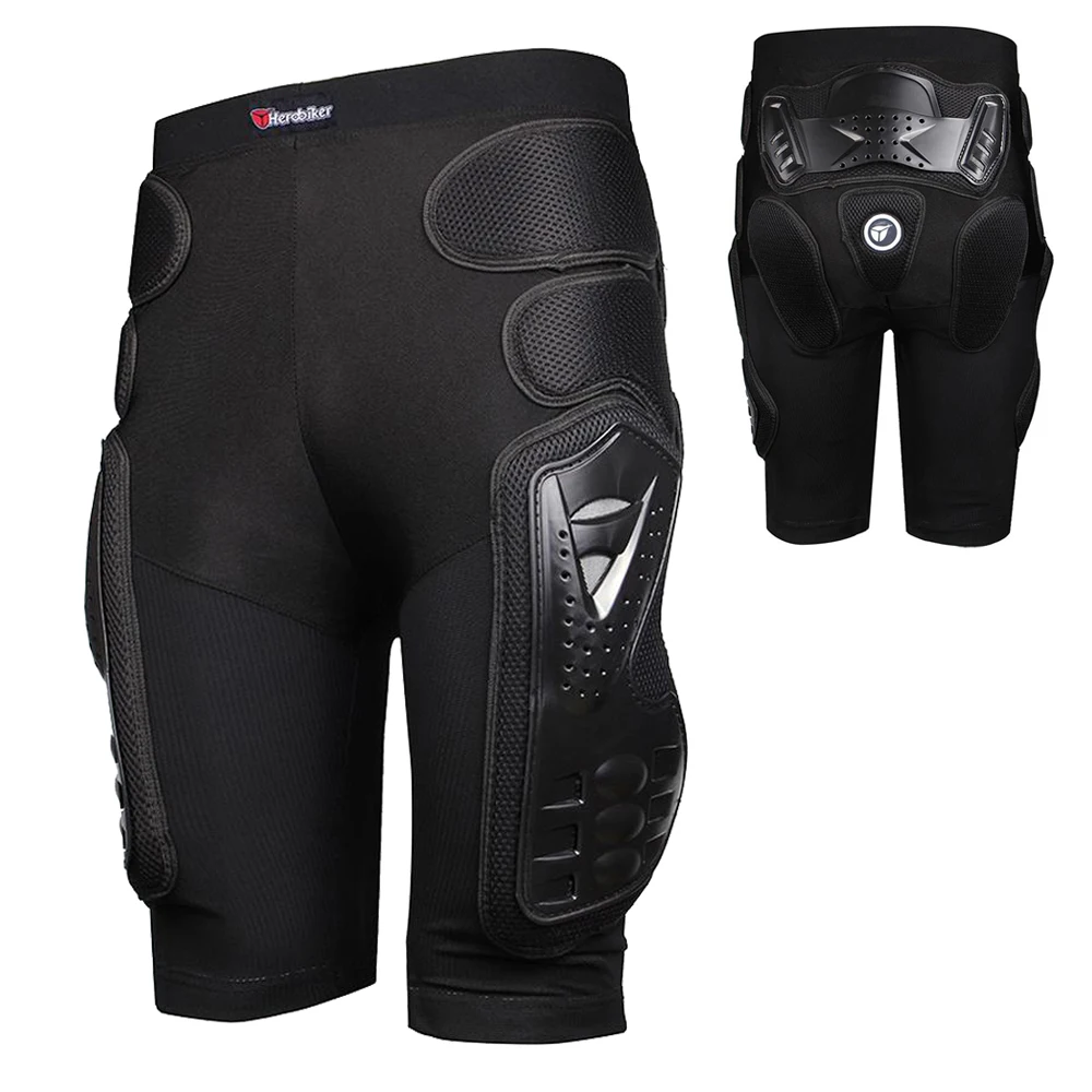 Motorcycle Riding Pants Anti-fall Motorbike Shorts Shock-absorbing Outdoor Sport Protective Gears Thigh Hip Protection Pants