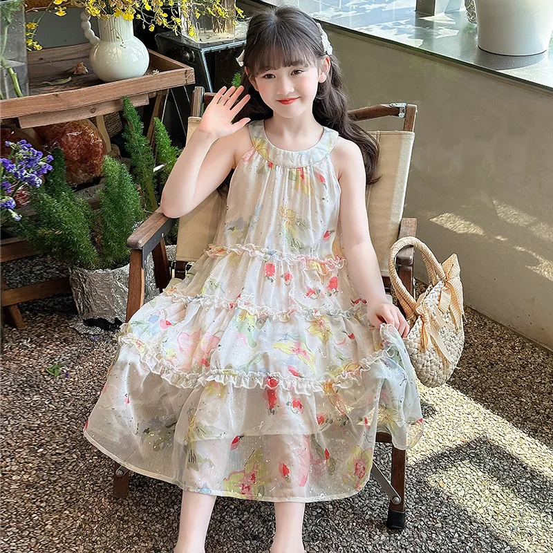 

Baby Girl Skirt Clothes Children 2024 New Spring and Summer Dress Simple Casual Style All-match Mother Kids Clothes Skirt