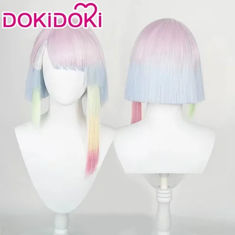 Lucy Davidd Rebeccaa Косплей парик DokiDoki