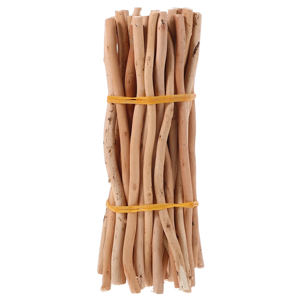 

50Pcs Wooden Twigs Natural Driftwood Branches Crafting Essential Handcraft Rustic Decor For Wedding And Floral Arrangements