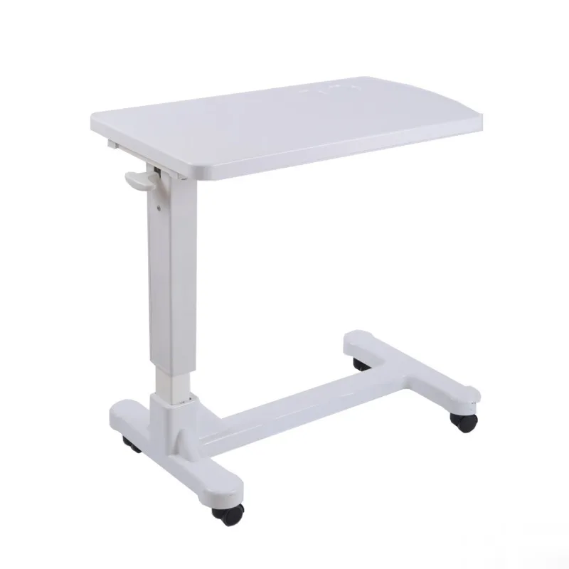 

Movable dining table Medical bed Nursing bedside table Hospital Nursing home Home lifting nursing table with wheels