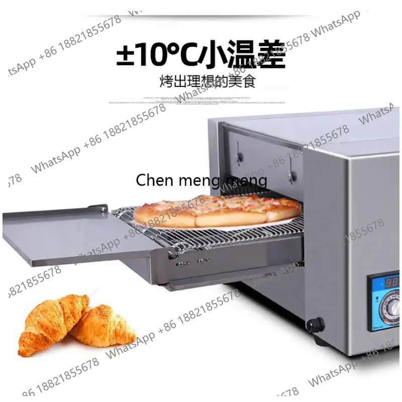 New arrive Pizza Oven Commercial Gas Track Chain Electric Oven Baking Hot Air Electric Oven
