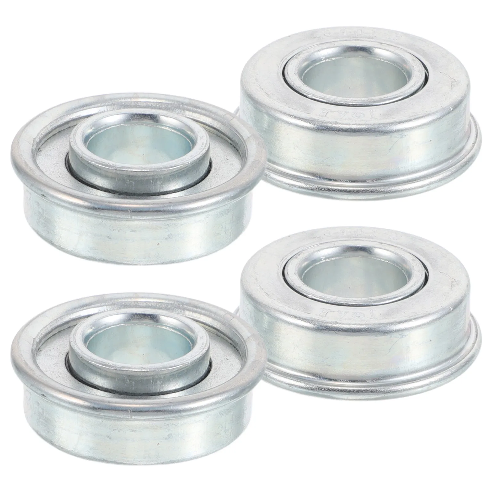 

4 Pcs Lawn Mower Wheel Bearings Steel Replacement Parts Smooth Operation Durable Material Compatible Universal Push Front Rear