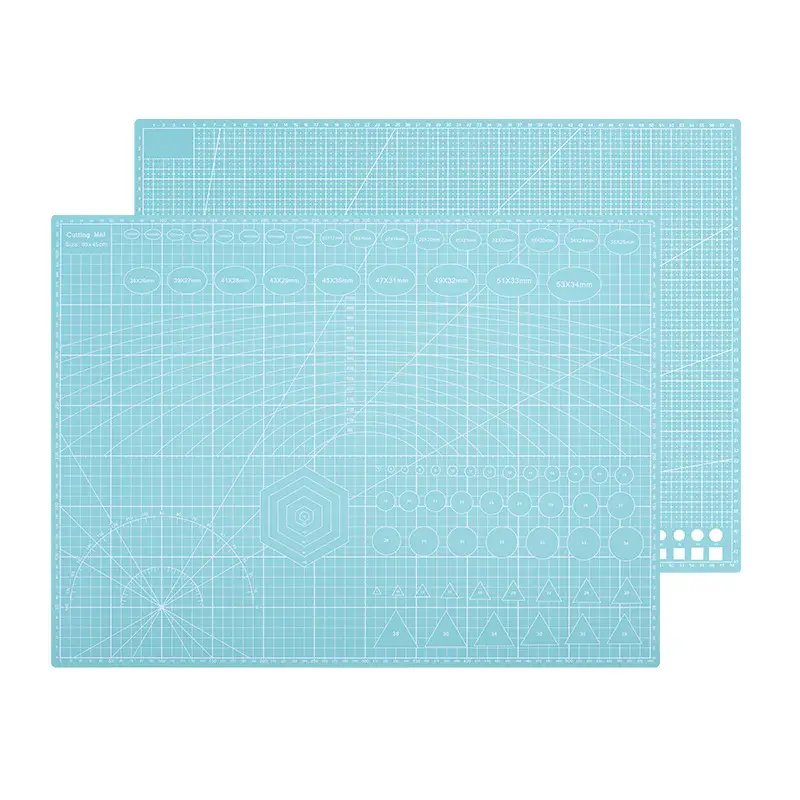 A2 PVC Cutting Mat Board Durable Self-healing DIY Sewing Student Art Paper Cutting Engraving Cut Pad Leather Craft Tool - 5