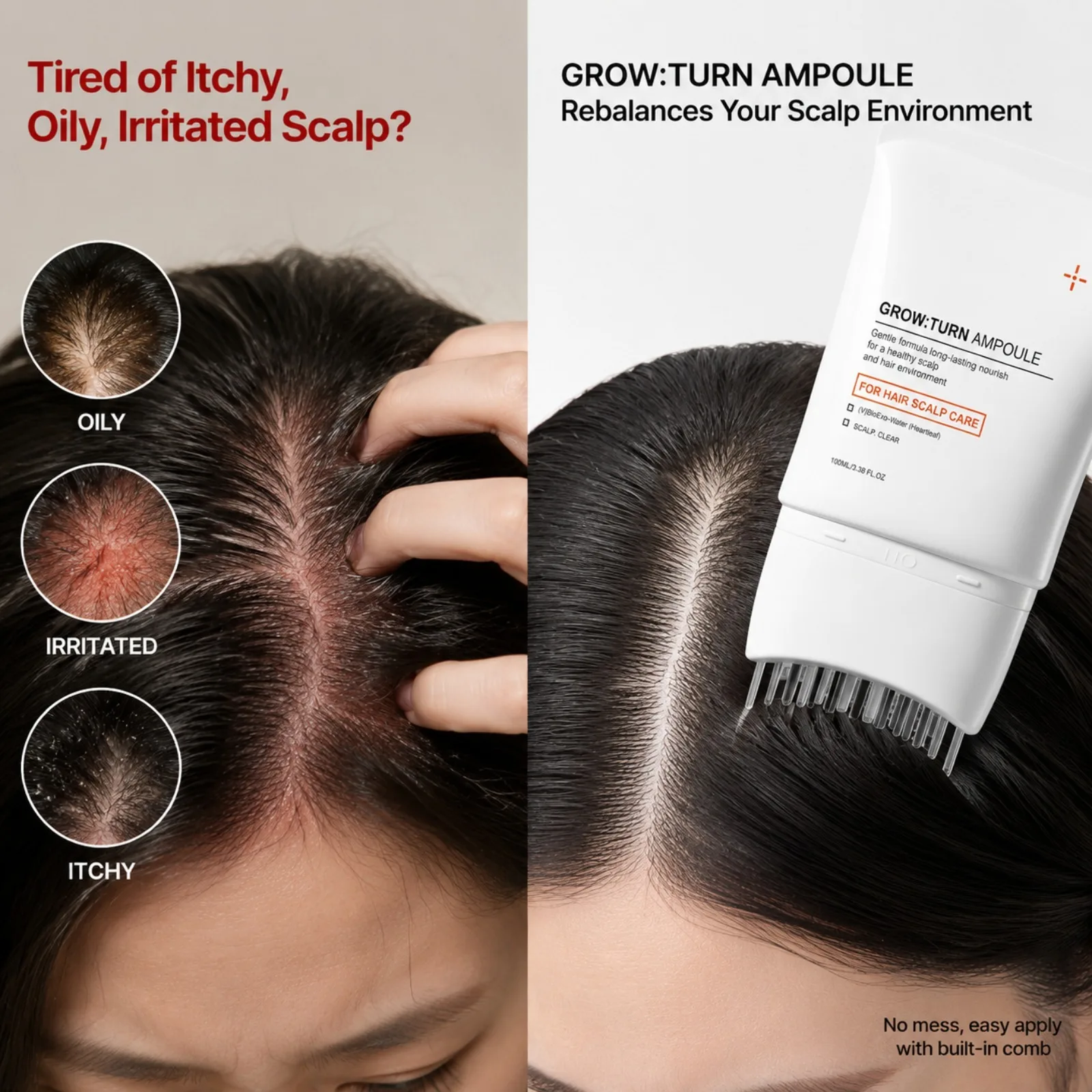 GROW:TURN Ampoule, Suero para - Caffeine Hair Serum reseña y precio