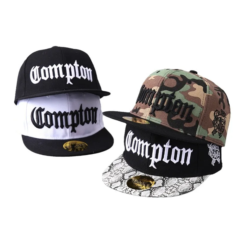 2025 Neue Herren Compton Snapback Hüte Bone Fashion Hip-Hop Baseballkappe für Erwachsene Verstellbare Sport- und Freizeitkappen Trucker Caps – Detail 2