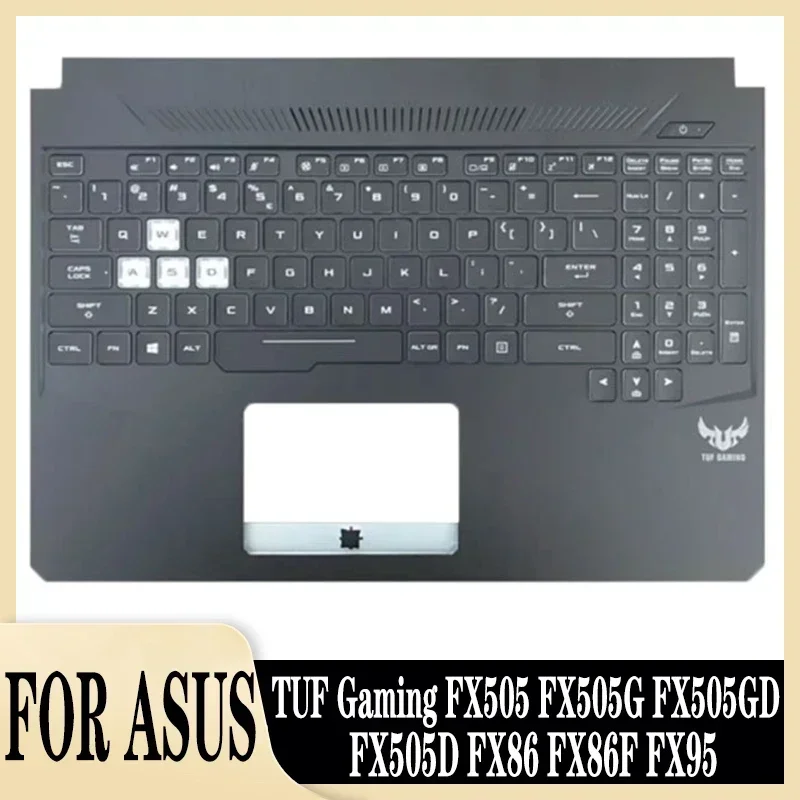 

New US laptop keyboard without touchpad For ASUS TUF Gaming FX505 FX505G FX505GD FX505D FX86 FX86F FX95 C Cover