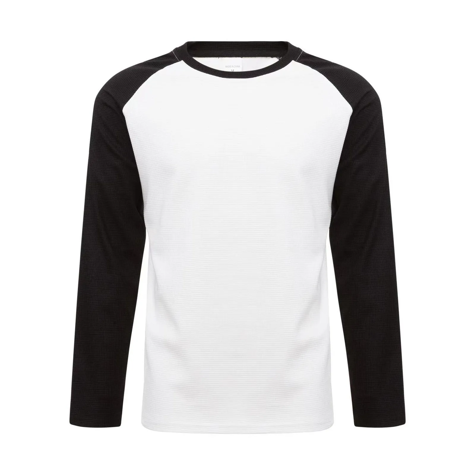 New Men's Knitted Sweaters Color Block Raglan Sleeve T Shirt Men's Casual Long Sleeve O Neck Knitting Pullovers Tops Ropa Hombre