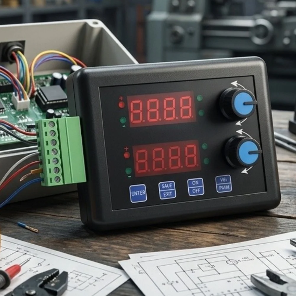 For Field Maintenance 4-20mA Simulator Analog Signal Tool Portable Voltage Signal Generator Signal Generator 10.7*7*4.3cm