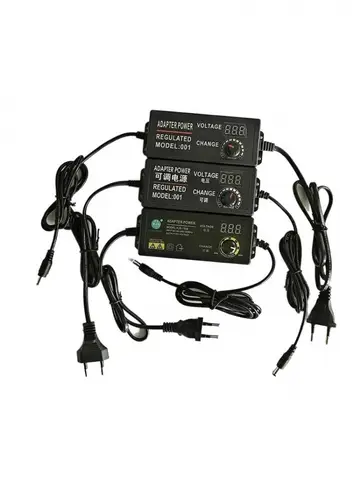 Adjustable Power Supply 3V-36V 3V-24V 24V-36V 5V-12V 3V-12V Various Voltage AC DC Source for 2835 5050 5730 LED Strip Adapter