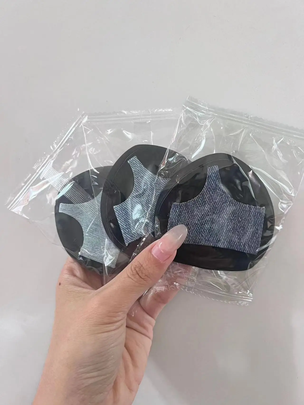 Set di 3 soffio per cipria |   Doppio uso asciutto e bagnato, espande quando bagnato, morbido e delicato sulla pelle, idrofilo