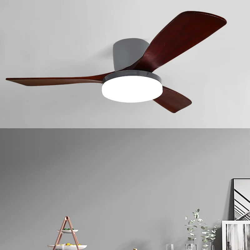 Industrial Retractable Ceiling Fan with Lights Remote Control 42 Inch Retro Ceiling Fan for Kitchen Bedroom Living/Dining Room