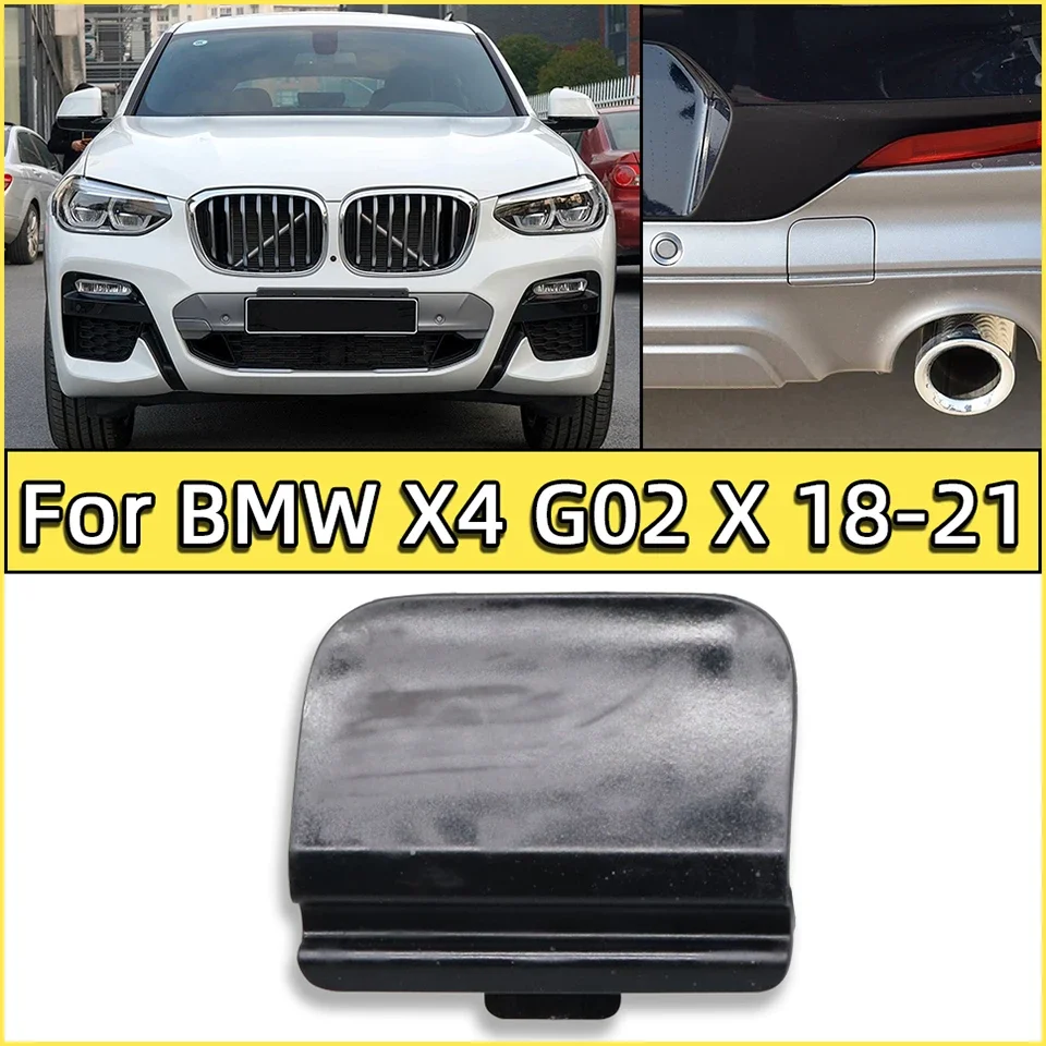 

Rear Bumper Towing Hook Cover Cap For Bmw X4 G02 M-Sport 2018-2021 Cross-Country 51128072040 Hauling Cap Trailer Lid Painted