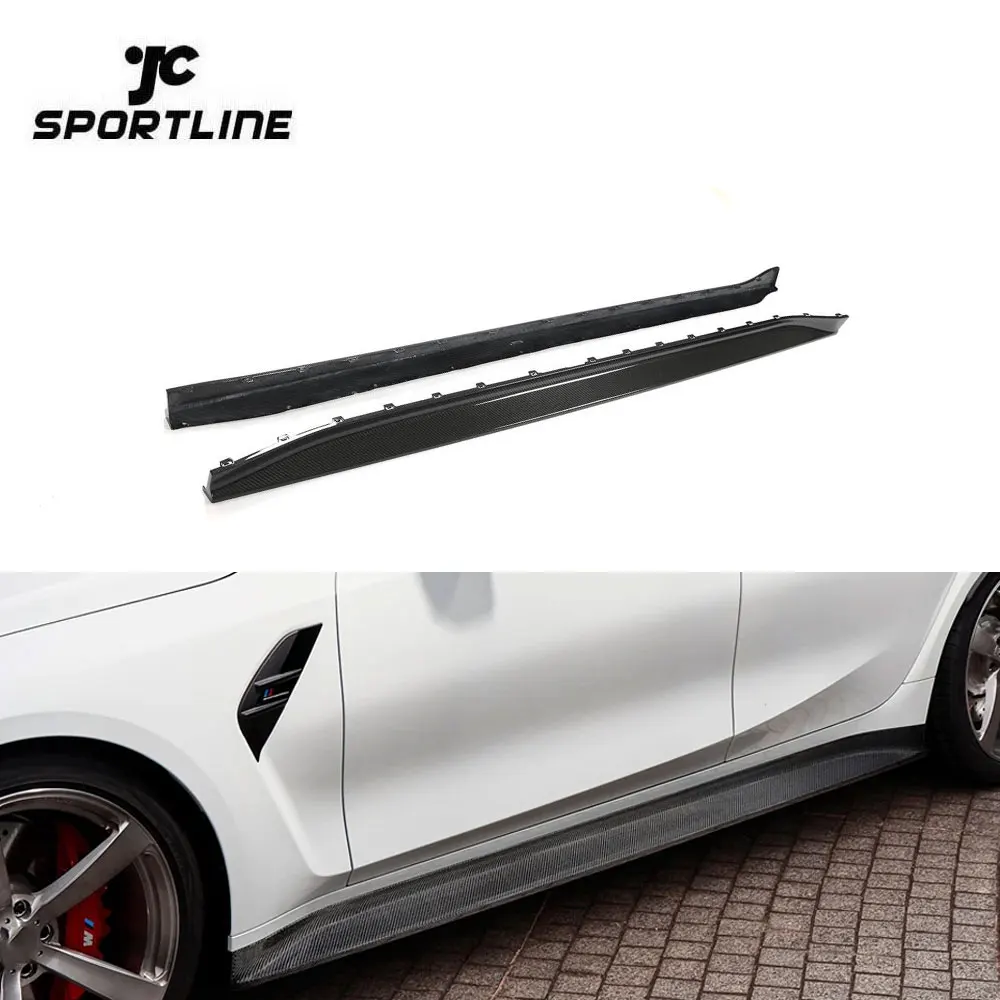 

Pre-preg Dry Carbon G80 M3 Side Skirts For BMW 3 Series G80 M3 Competition Sedan 4D 2021-2022