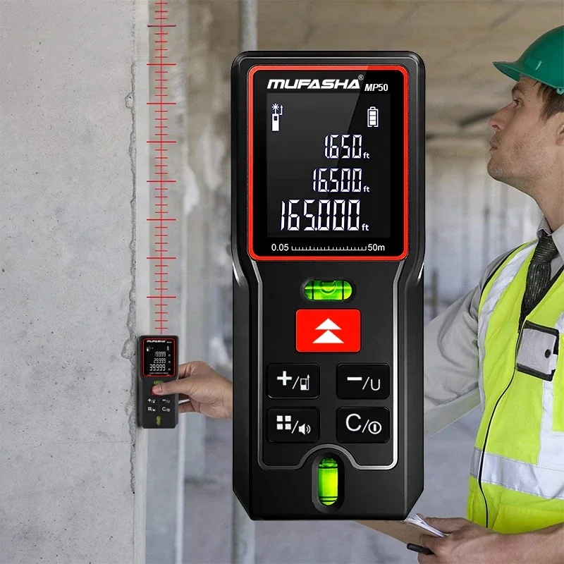 

#For MUFASHA MP50 50m cheap price measuring tool mini handheld laser distance meter