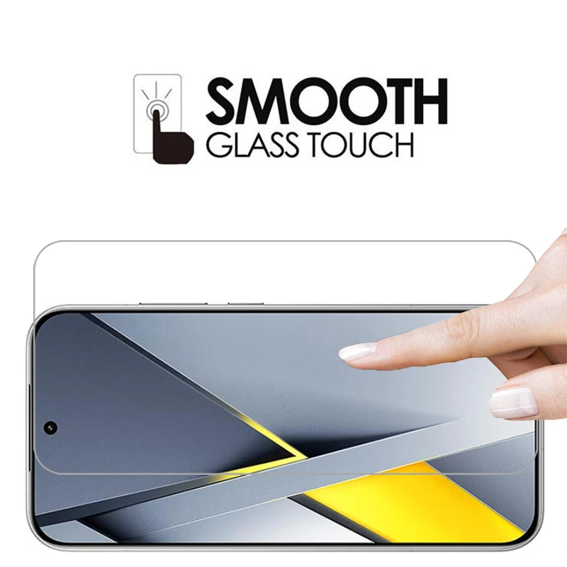 واقي شاشة لهاتف شاومي بوكو f8 برو زجاج مقسى فائق الحماية على pocof8 f 8 8f f8pro f8ultra 5g فيلم جلاس شاومي شاومي