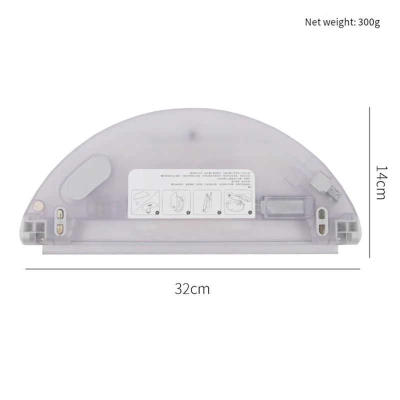 ABZA-เหมาะสําหรับ Xiaomi Mijia หุ่นยนต์สูญญากาศ 2 Pro Sweeping และ Mopping เครื่อง 2/MJST1S ถังน้ําอุปกรณ์เสริม