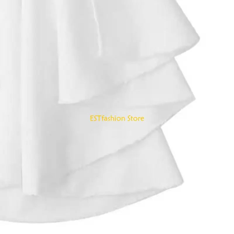 y5gc-classical-white-ruffled-jabot-tie-neck-faux-collar-for-elegant-historical-dress