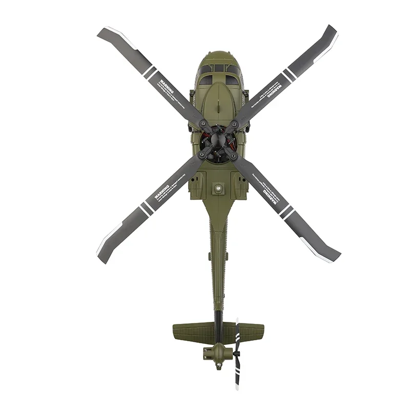 WLtoys K170 Simulação Black Hawk RC Helicóptero 4CH 6 Eixos Giroscópio 3D6G Motor Brushless Drone Arobatic Mode1 E Mode2 ExchangeToy