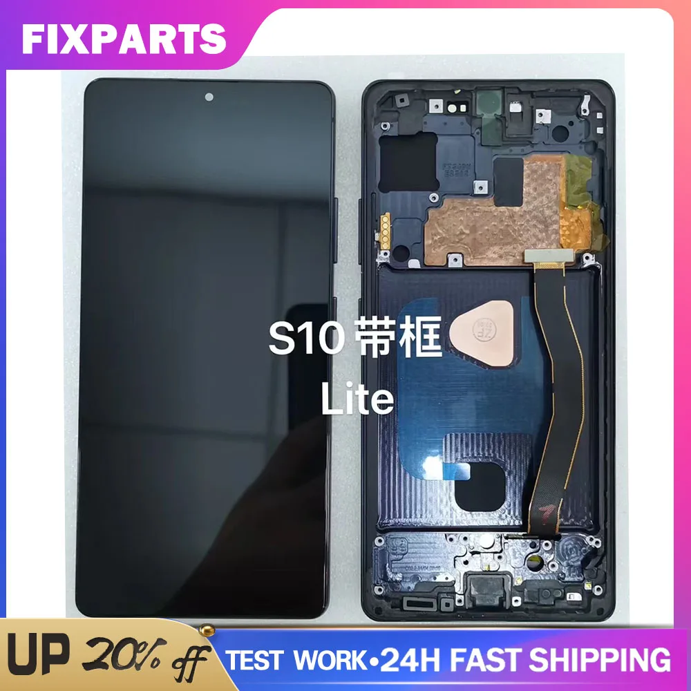 

Tested OLED For Samsung Galaxy S10 Lite LCD Display Touch Screen For Galaxy S10lite G770F SM-G770F/DS G770U1 Display Digitizer