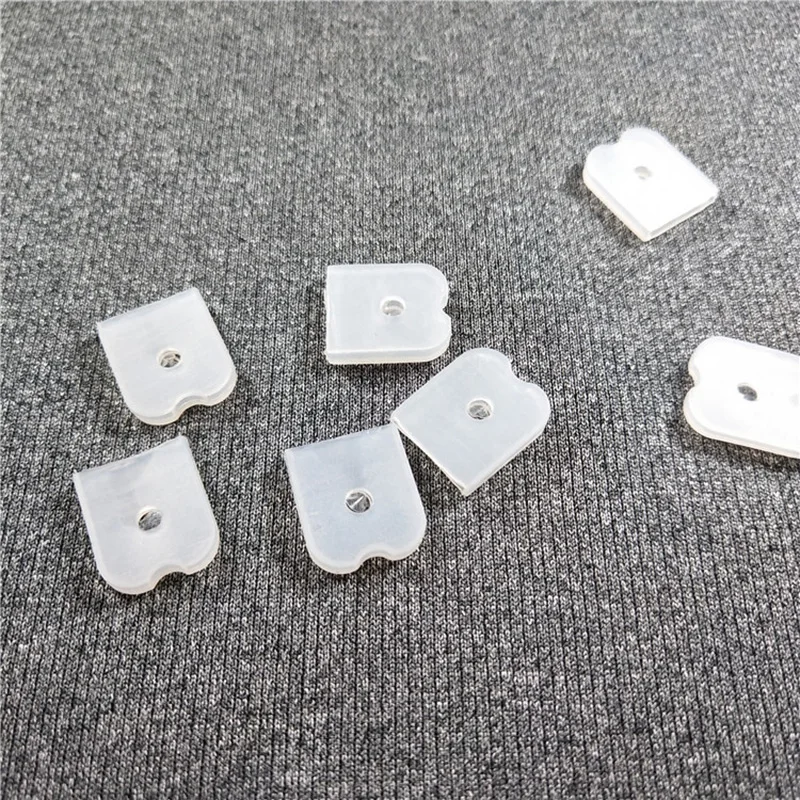 50Pcs Plastic Boning Rubber End Caps For Women Wedding Dress 6/8/12mm Plastic Boning Cap DIY Sewing Crafts