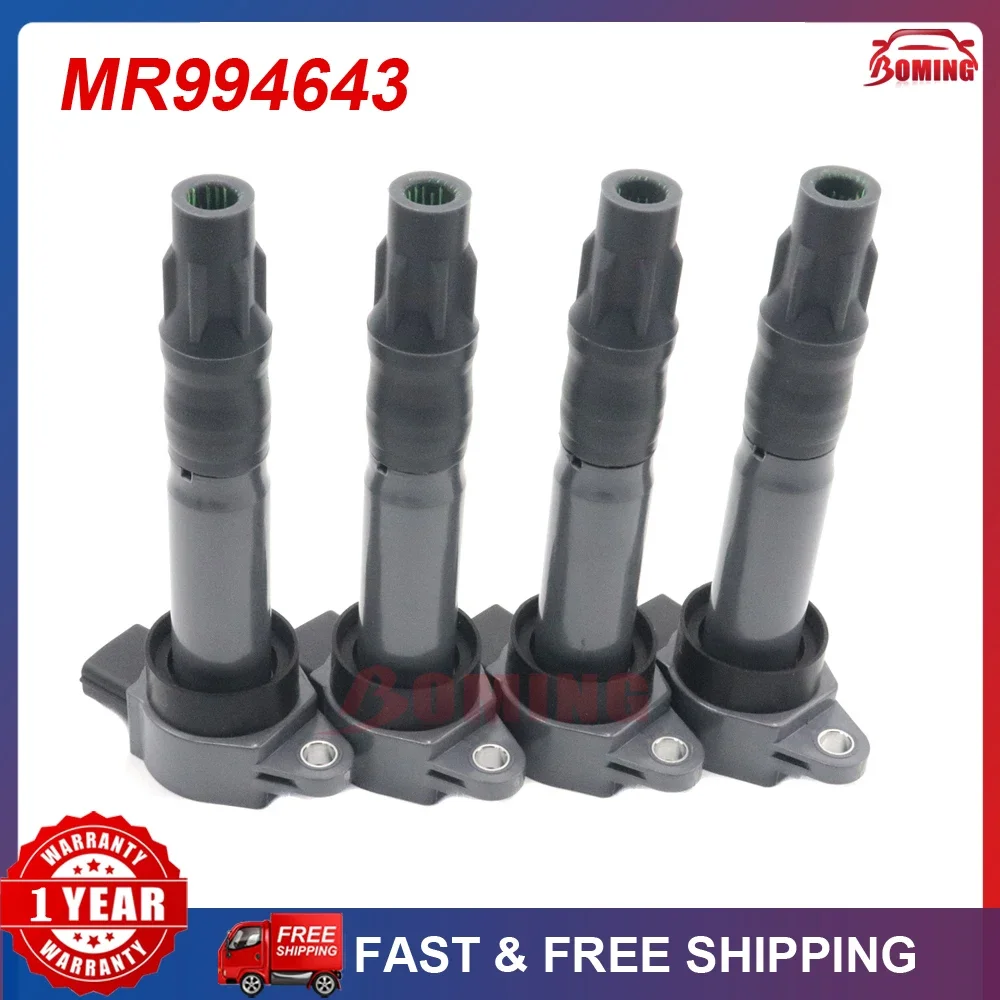 MR994643 Ignition Coil Kit For Mitsubishi Eclipse Galant Outlander Lancer 2.4L 3.8L UF532 MR994642 1788384 521813 5C1504 UF-532