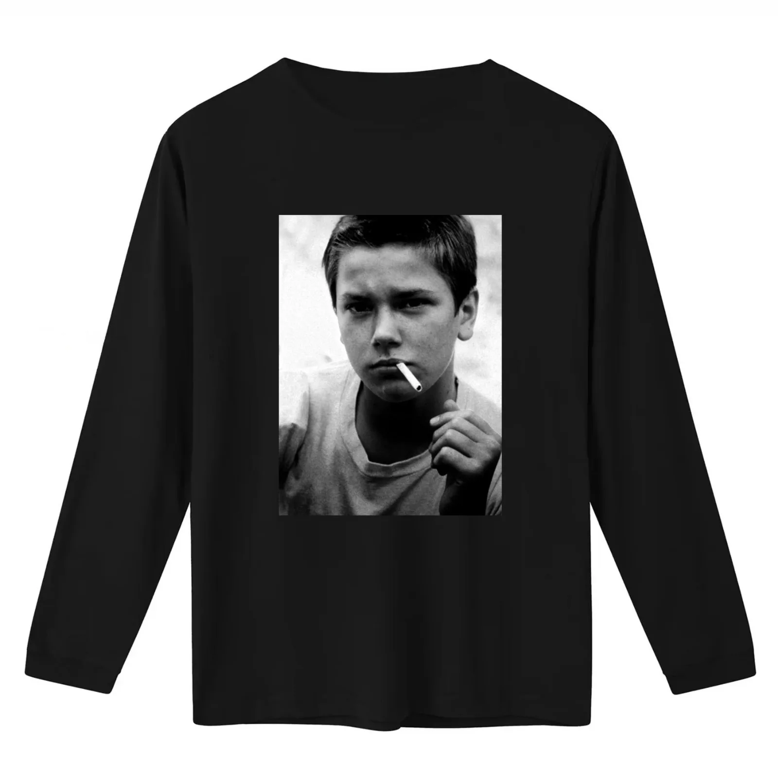 River Phoenix (Stand by Me) T-Shirt Summer Casual Cotton Tee Oversized Streetwear Tops Vintage Graphic Print 100% Cotton