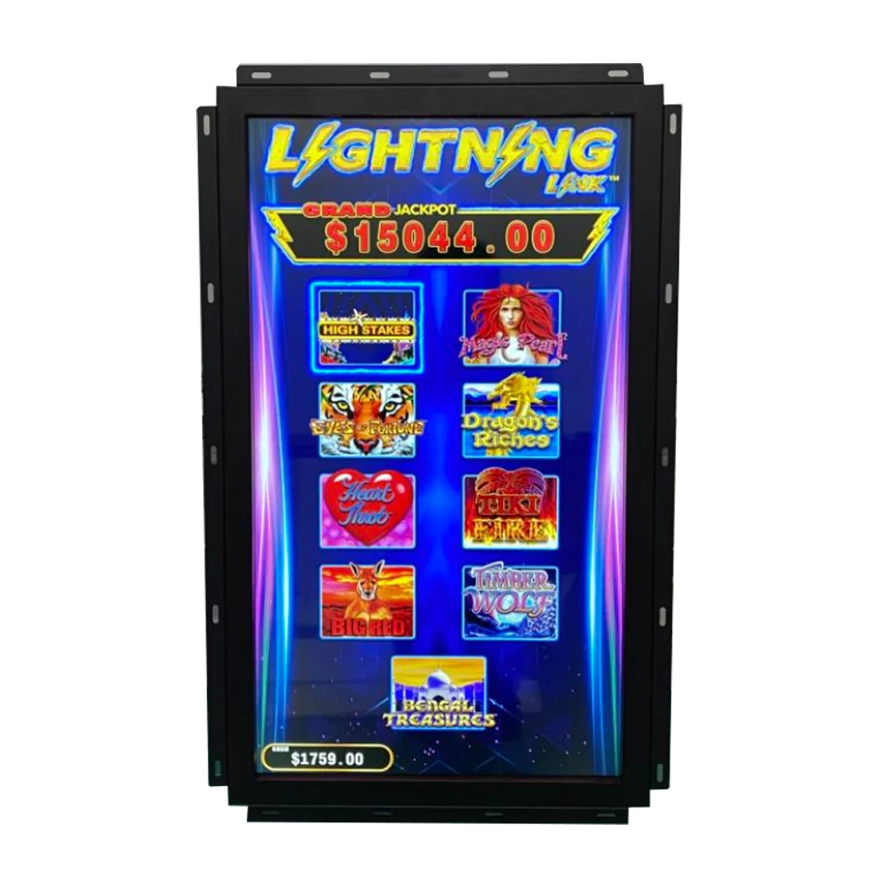 32 Inch 1920*1080 POG GAME Infrared without light Touch Screen Monitor For POG-Original Bally or Other Slot